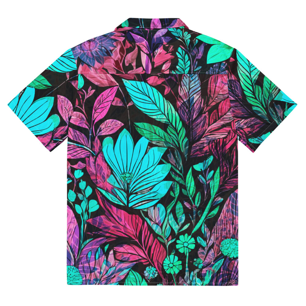 Blooming in the Night - Unisex button shirt