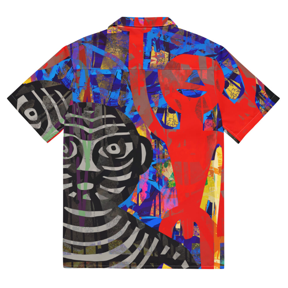 Tiger Dude and Redman - Unisex button shirt