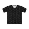 Men's Loose T-Shirt with White Dog Print Design