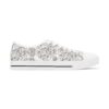 Flowers Women's Low Top Sneakers