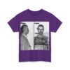 Vintage Mugshot Unisex Heavy Cotton Tee, Retro Graphic Shirt, Casual Wear, Unique Gift, Perfect for Artists & Designers