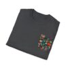 Floral Pocket Unisex Softstyle T-Shirt – Perfect for Everyday Wear