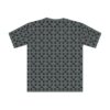 Men's Loose T-Shirt with Black Paw Print Design