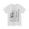 Depero Inspired Calligraphy Shirt Futurist Art Tee Unisex Cotton T Shirt Retro Graphic Design Gift for Art Lovers