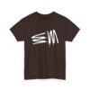 EM Edgy Streetwear Tee with Unique Drip Design, Unisex Cotton T-Shirt, Casual Wear, Graphic Tee, Perfect for Music Festivals, Gifts