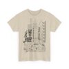 Depero Inspired Calligraphy Shirt Futurist Art Tee Unisex Cotton T Shirt Retro Graphic Design Gift for Art Lovers