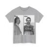 Vintage Mugshot Unisex Heavy Cotton Tee, Retro Graphic Shirt, Casual Wear, Unique Gift, Perfect for Artists & Designers