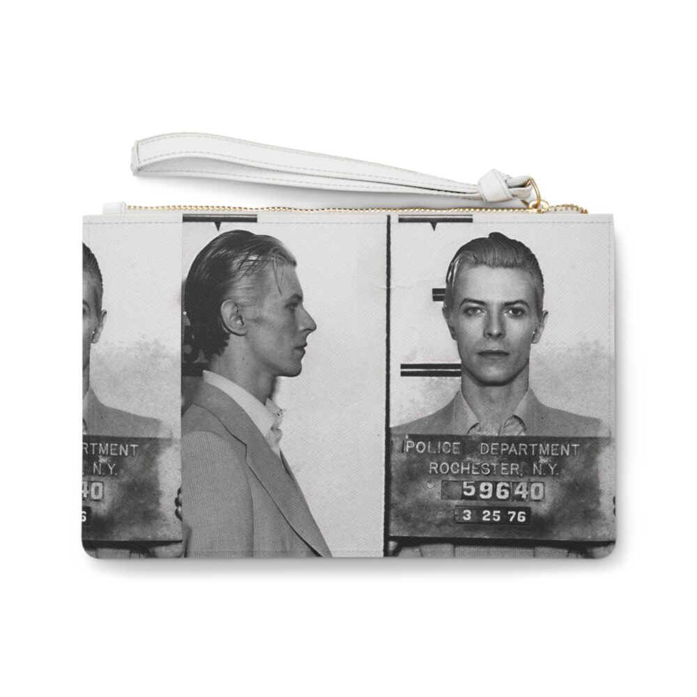 Retro Bowie Clutch Bag, Vintage Style Purse, Fashion Accessory for Music Lovers, Concert Night Out, Unique Gift Idea, Statement Piece