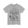 Bold Graphic Art T Shirt Depero Lettering Style Artistic Unisex Tee Handwritten Font Design Gift for Designers
