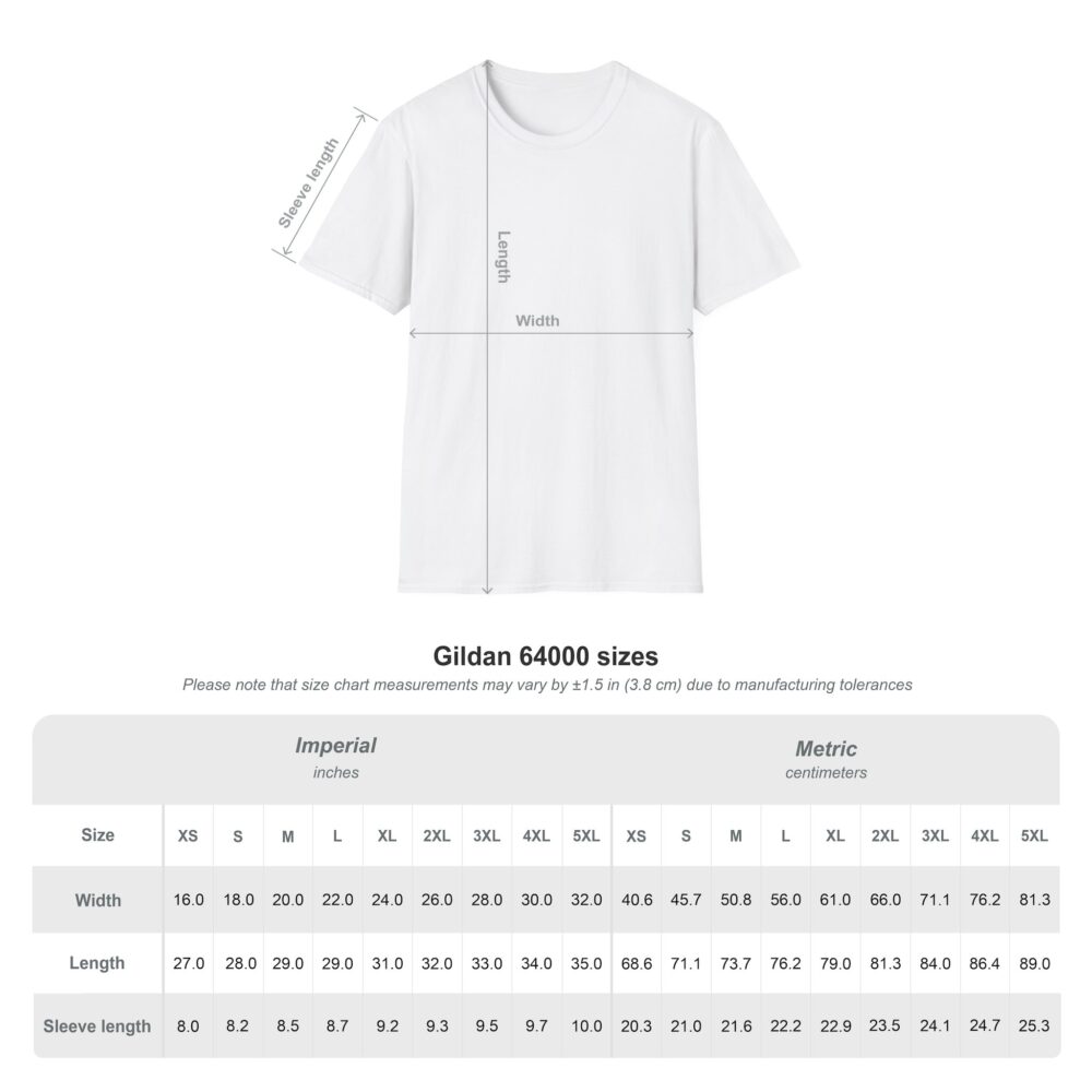 Floral Pocket Unisex Softstyle T-Shirt – Perfect for Everyday Wear