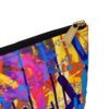 Cool Gift Idea Graffiti Art Pouch Unisex Neon Style Bag for Makeup School or Travel Essentials