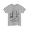 Depero Inspired Calligraphy Shirt Futurist Art Tee Unisex Cotton T Shirt Retro Graphic Design Gift for Art Lovers