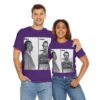 Vintage Mugshot Unisex Heavy Cotton Tee, Retro Graphic Shirt, Casual Wear, Unique Gift, Perfect for Artists & Designers
