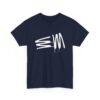 EM Edgy Streetwear Tee with Unique Drip Design, Unisex Cotton T-Shirt, Casual Wear, Graphic Tee, Perfect for Music Festivals, Gifts