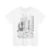 Depero Inspired Calligraphy Shirt Futurist Art Tee Unisex Cotton T Shirt Retro Graphic Design Gift for Art Lovers