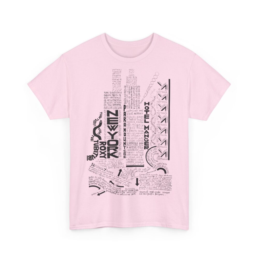 Depero Inspired Calligraphy Shirt Futurist Art Tee Unisex Cotton T Shirt Retro Graphic Design Gift for Art Lovers