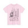 Depero Inspired Calligraphy Shirt Futurist Art Tee Unisex Cotton T Shirt Retro Graphic Design Gift for Art Lovers