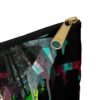 Graffiti Spray Art Pouch Unisex Street Style Bag for Makeup Travel or School Bold Neon Colors Trendy Gift Idea