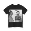 Vintage Mugshot Unisex Heavy Cotton Tee, Retro Graphic Shirt, Casual Wear, Unique Gift, Perfect for Artists & Designers