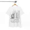 Depero Inspired Calligraphy Shirt Futurist Art Tee Unisex Cotton T Shirt Retro Graphic Design Gift for Art Lovers