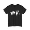 EM Edgy Streetwear Tee with Unique Drip Design, Unisex Cotton T-Shirt, Casual Wear, Graphic Tee, Perfect for Music Festivals, Gifts
