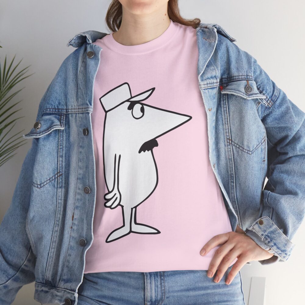 Whimsical Cartoon Tee, Fun Unisex Cotton Shirt, Perfect Gift for Kids & Adults, Ideal for Casual Wear, Birthdays, Parties