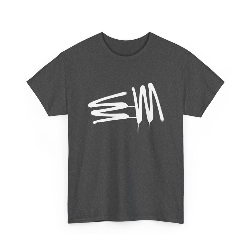 EM Edgy Streetwear Tee with Unique Drip Design, Unisex Cotton T-Shirt, Casual Wear, Graphic Tee, Perfect for Music Festivals, Gifts