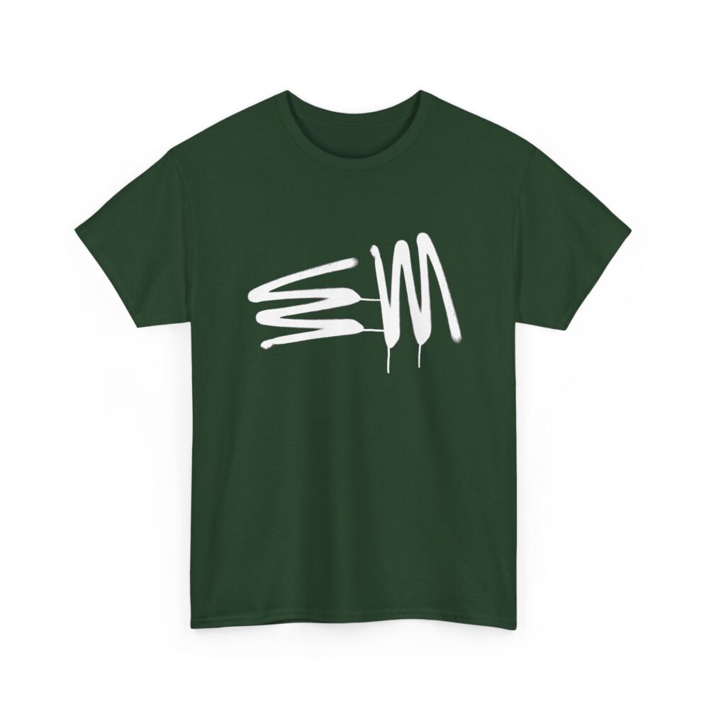 EM Edgy Streetwear Tee with Unique Drip Design, Unisex Cotton T-Shirt, Casual Wear, Graphic Tee, Perfect for Music Festivals, Gifts