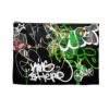 Graffiti Spray Art Pouch Unisex Street Style Bag for Makeup Travel or School Bold Neon Colors Trendy Gift Idea