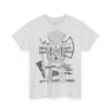 Bold Graphic Art T Shirt Depero Lettering Style Artistic Unisex Tee Handwritten Font Design Gift for Designers