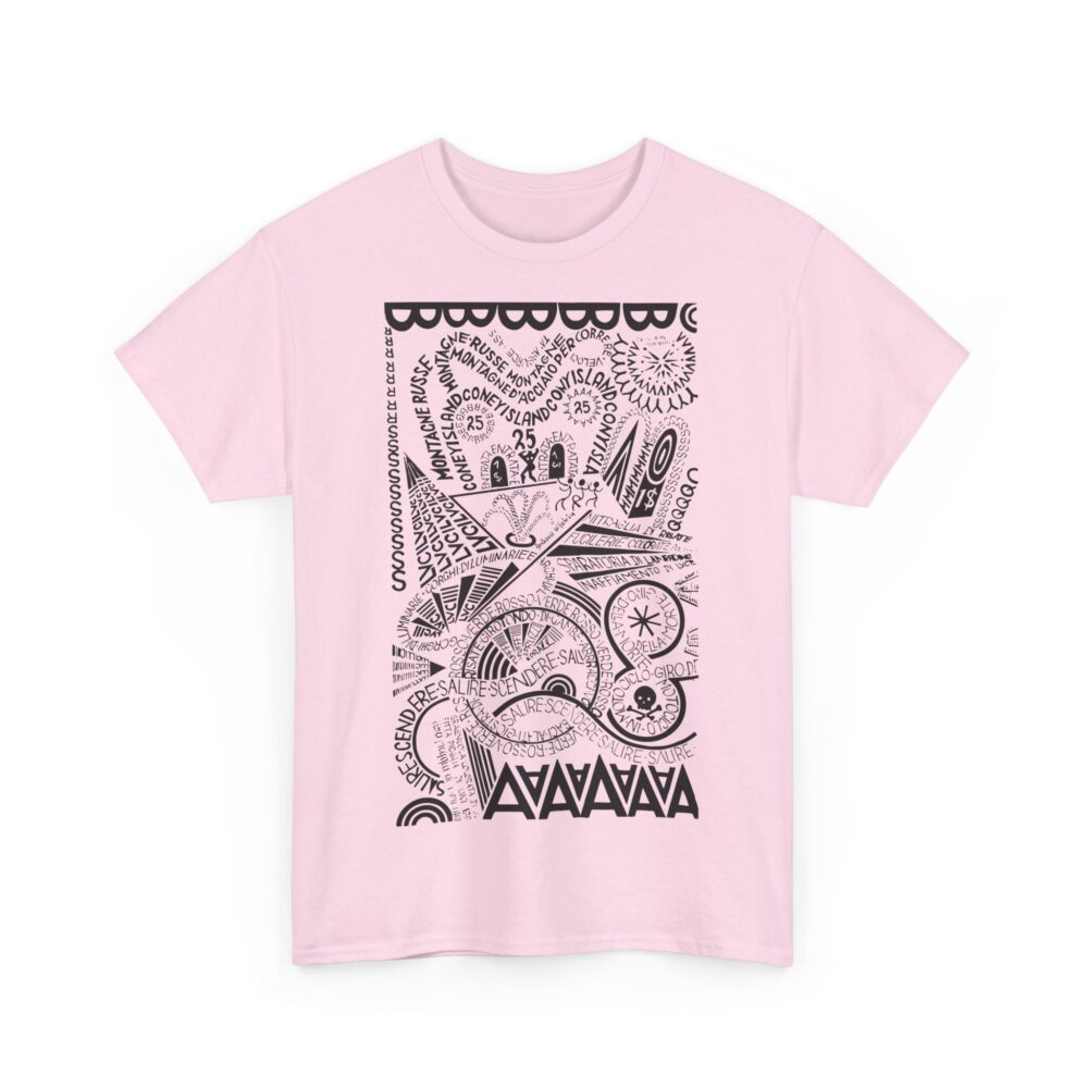 Futurist Calligraphy Shirt Depero Tribute Tee Unisex Graphic Tee Avant Garde Style Artistic Gift Idea