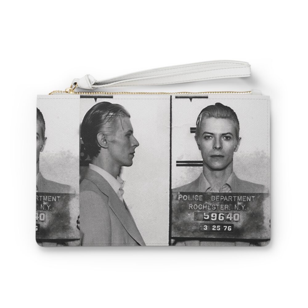 Retro Bowie Clutch Bag, Vintage Style Purse, Fashion Accessory for Music Lovers, Concert Night Out, Unique Gift Idea, Statement Piece