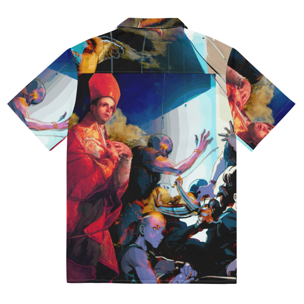 San Gennaro Manga Unisex button shirt