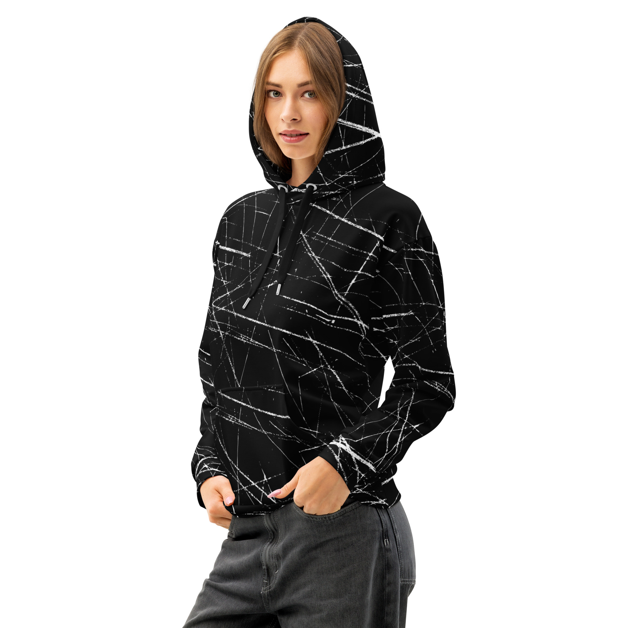 DIRTY LINES UNISEX COTTON HOODIE