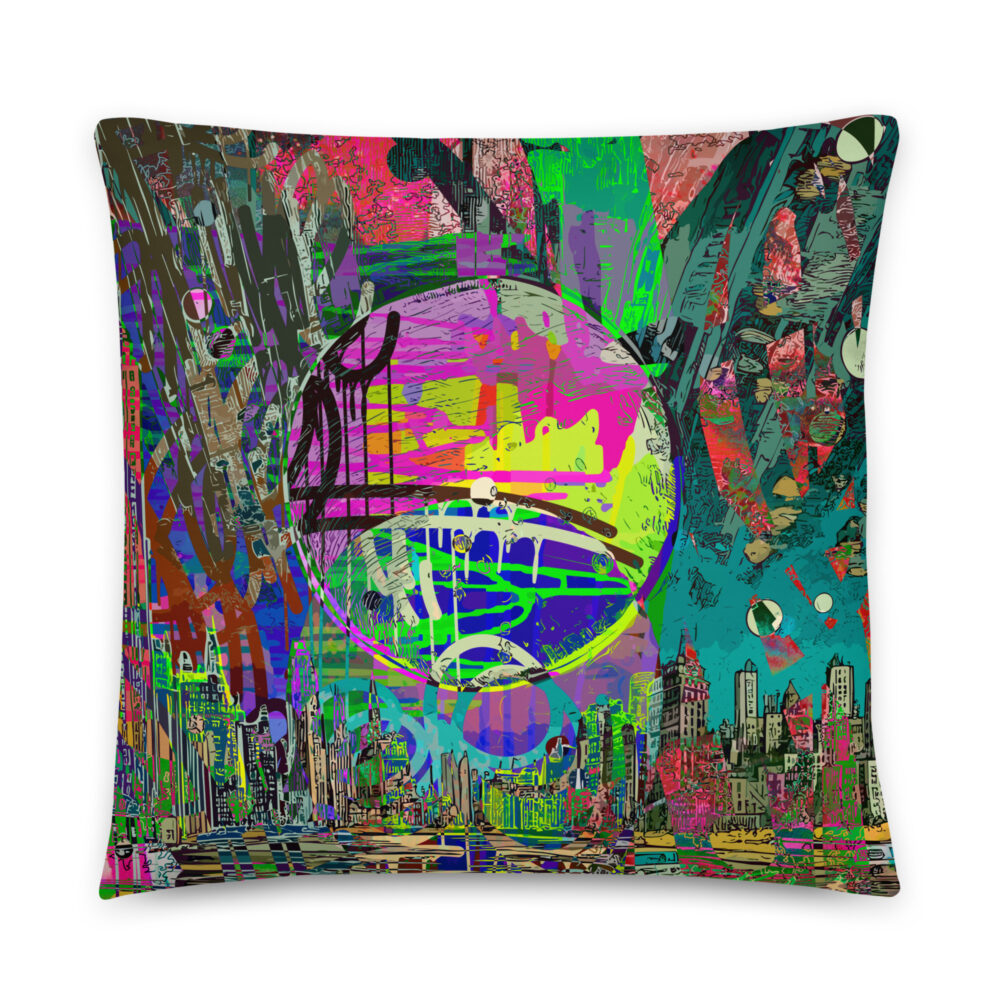 The Burning City - Basic Pillow