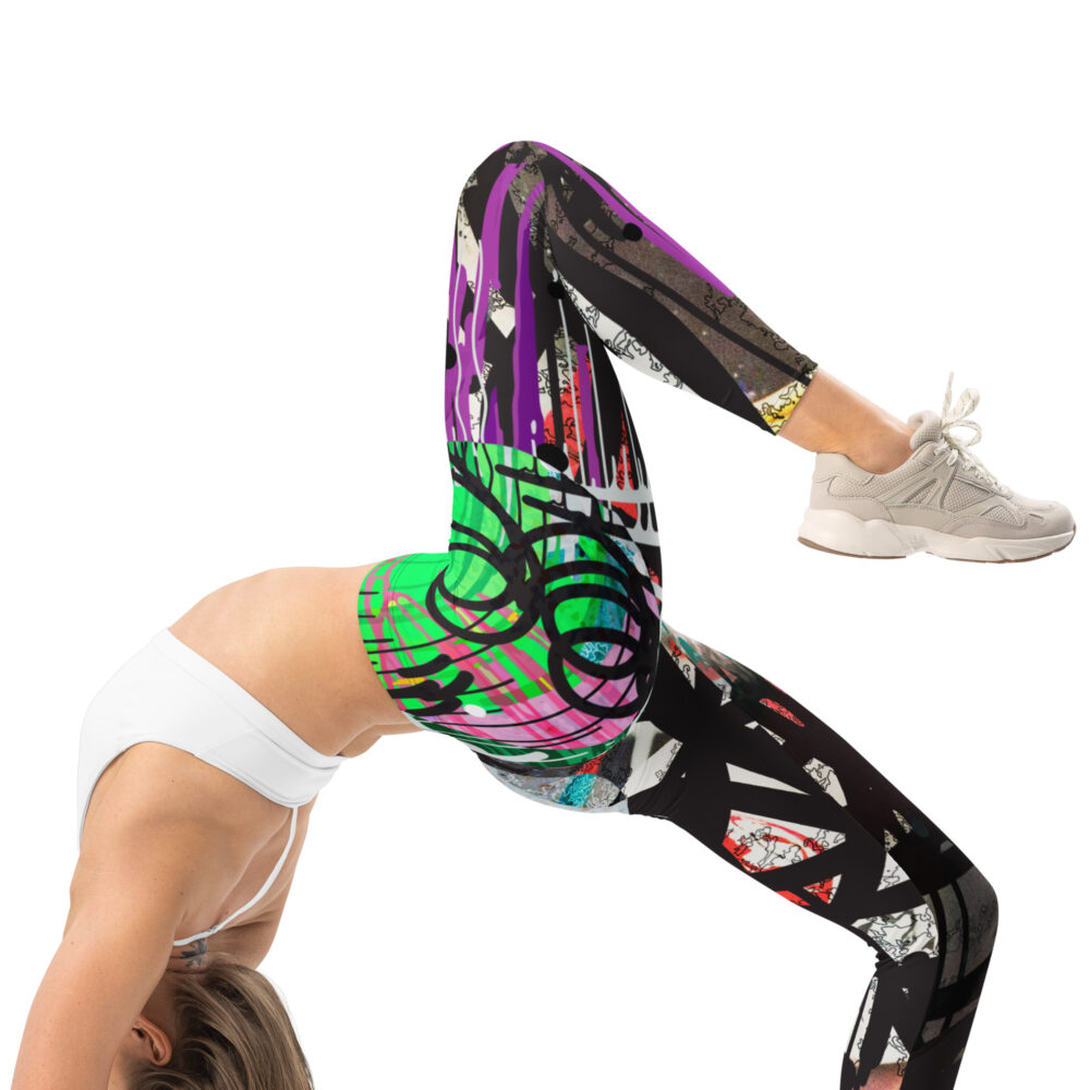 Fighter Graffiti Leggings