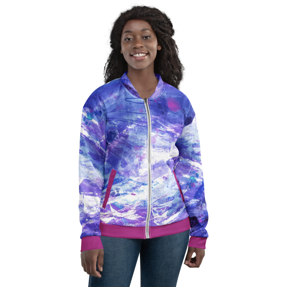 Watercolor Unisex Bomber Jacket