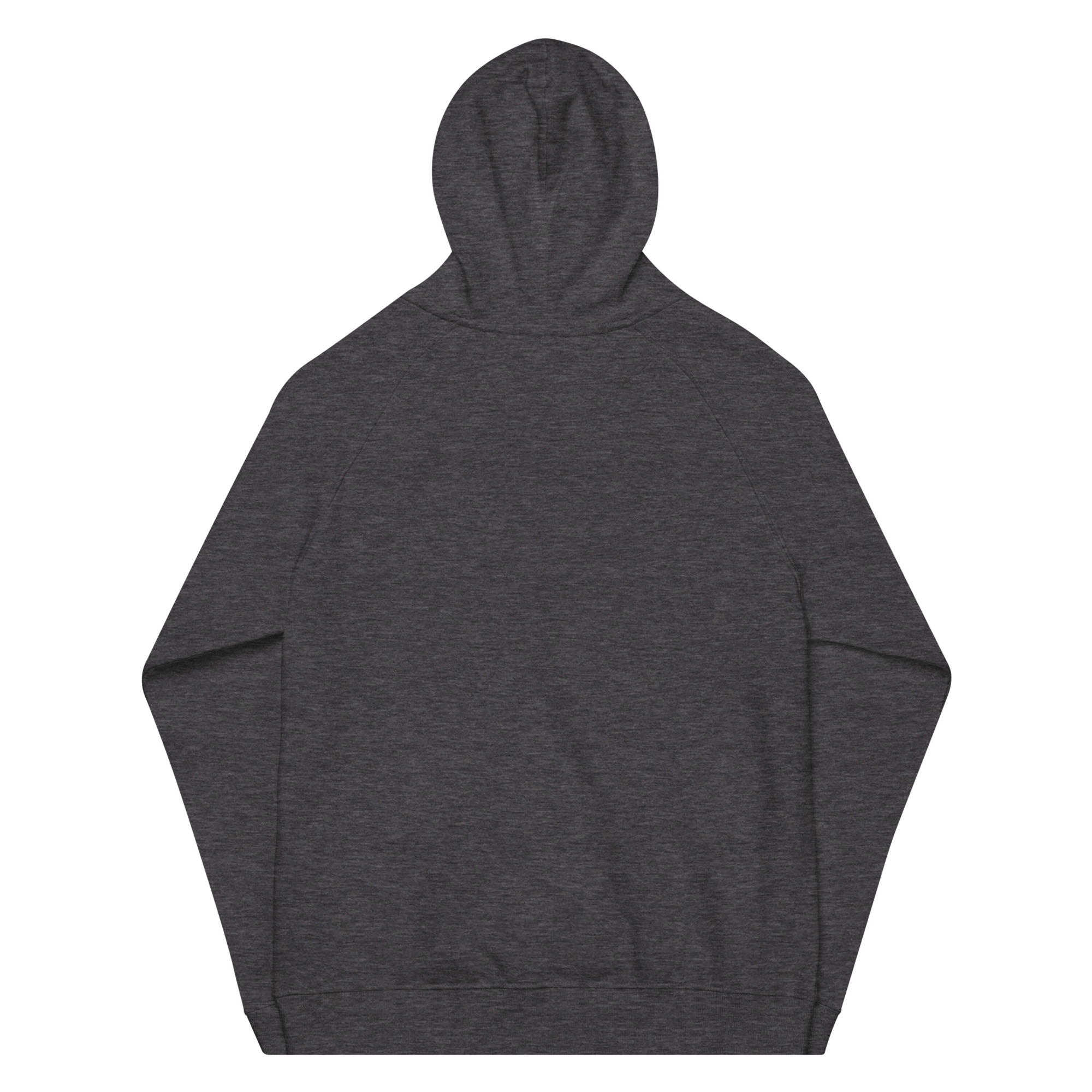 Black Square - Unisex eco raglan hoodie