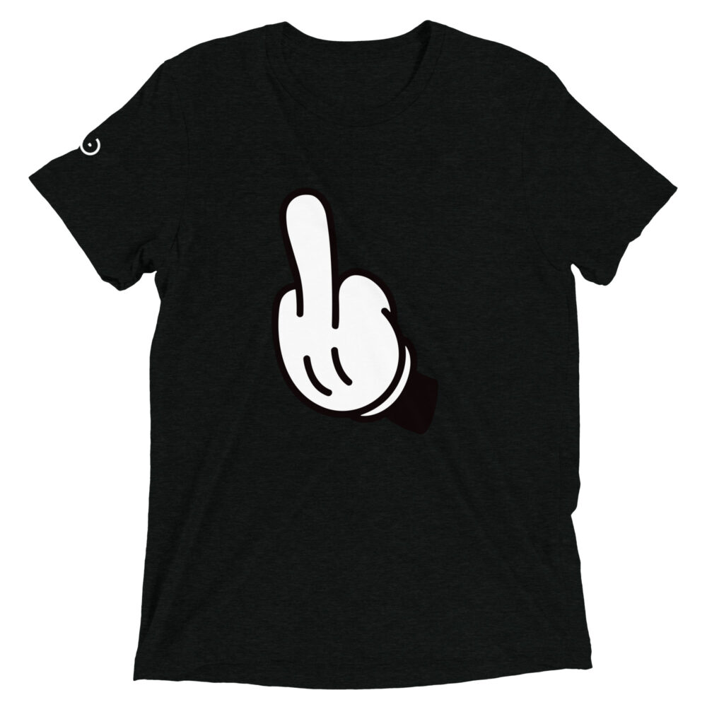 middle finger - Short sleeve t-shirt